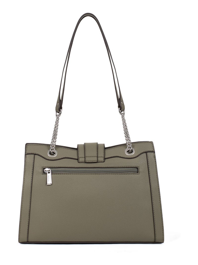 STELLA - Bolso de hombro con 2 asas Caqui - Kiabi