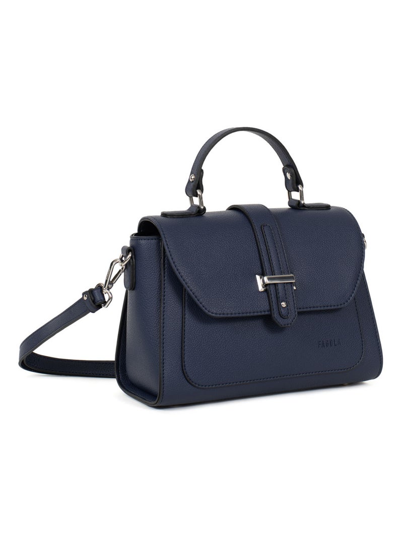 STELLA - Bolso de mano con 1 asa Azul marino - Kiabi
