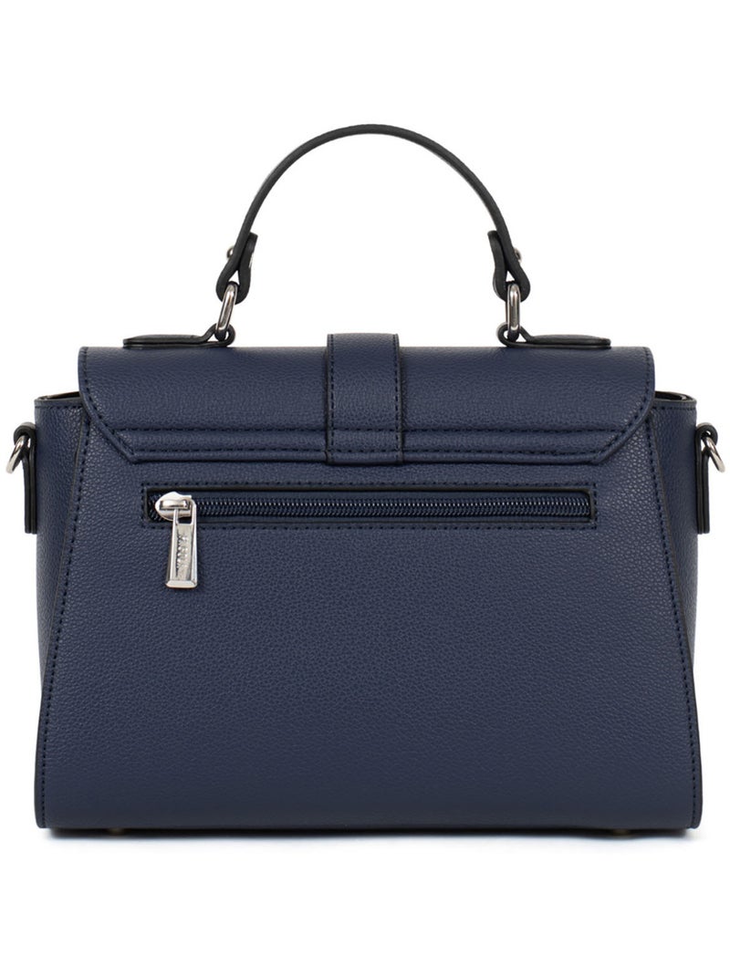 STELLA - Bolso de mano con 1 asa Azul marino - Kiabi