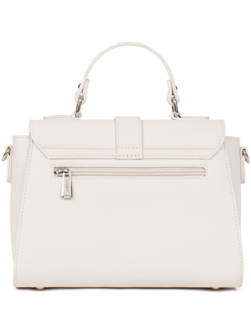 STELLA - Bolso de mano con 1 asa Marfil - Kiabi