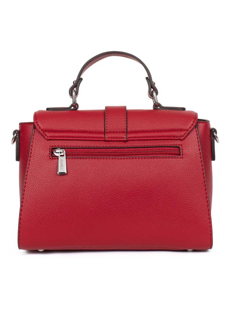 STELLA - Bolso de mano con 1 asa Rojo carmín - Kiabi