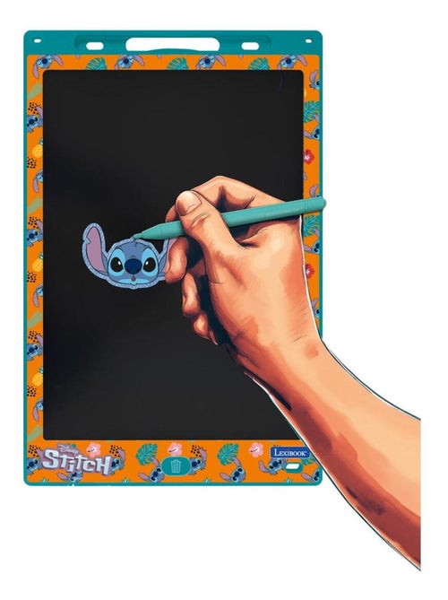 Stitch 11'' tableta de tinta electrónica multicolor para aprender a dibuTarro con plantillas - Kiabi