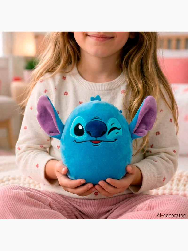 Stitch almohada peluche 22 cm + 3 años Azul - Kiabi