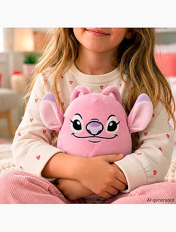 Stitch almohada peluche angel 22 cm + 3 años