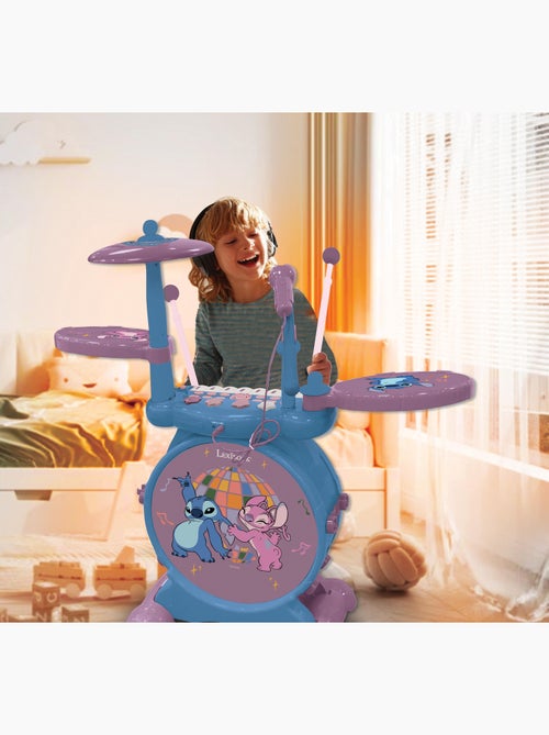 Stitch Batería electrónica luminosa completa con asiento - Kiabi Stitch Batería electrónica luminosa completa con asiento - Kiabi
