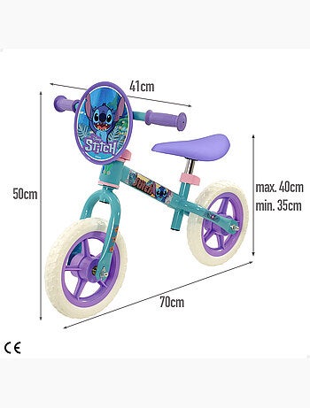 Stitch bicicleta sin pedales regulable en altura máx. 20 kg