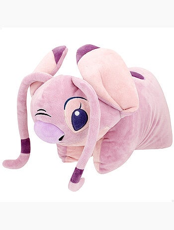 Stitch cojín peluche 2 en 1 angel suave y aterciopelado