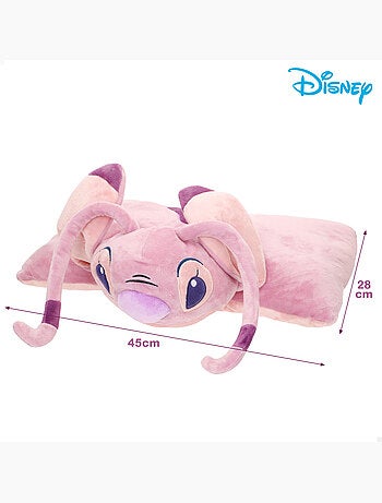 Stitch cojín peluche 2 en 1 angel suave y aterciopelado