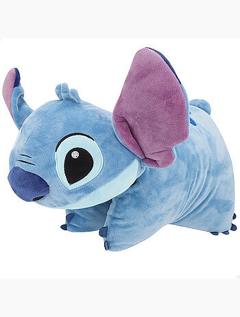 Stitch cojín peluche 2 en 1 suave y aterciopelado