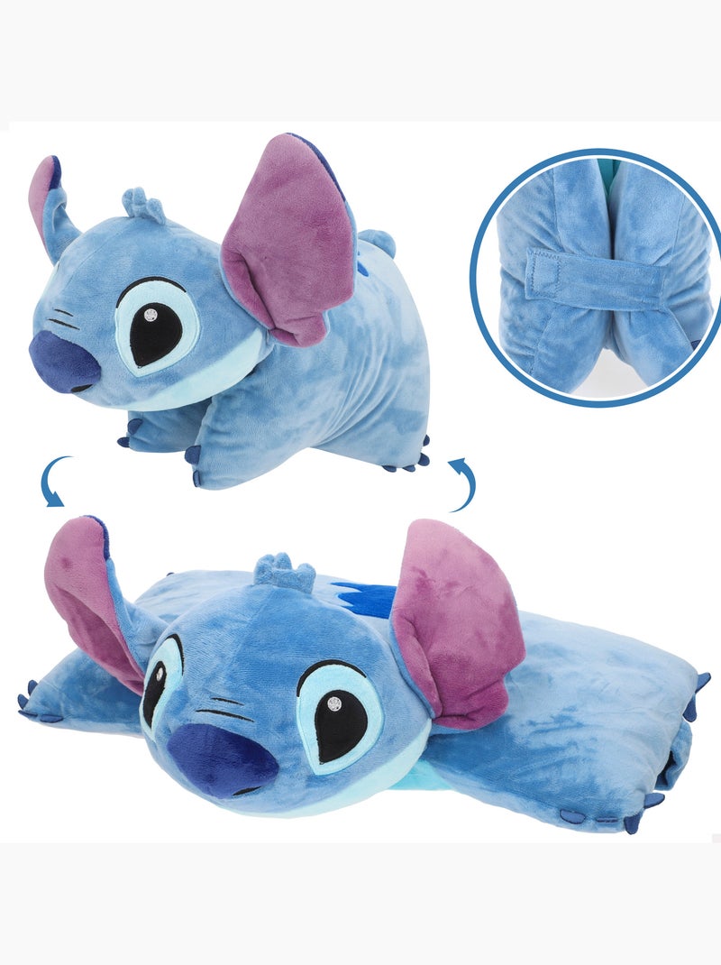 Stitch cojín peluche 2 en 1 suave y aterciopelado Azul - Kiabi