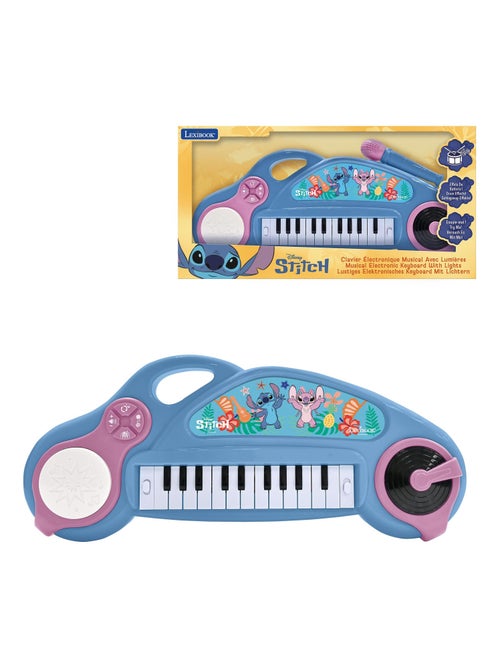 Stitch fun Teclado electr?nico con luces - Kiabi