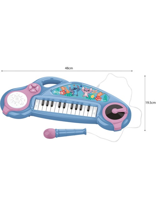 Stitch fun Teclado electr?nico con luces - Kiabi