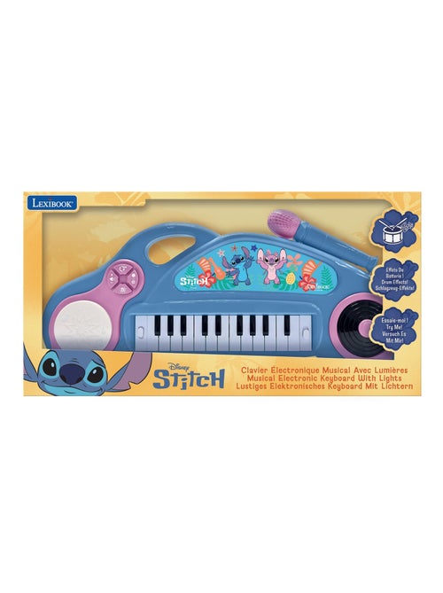 Stitch fun Teclado electr?nico con luces - Kiabi