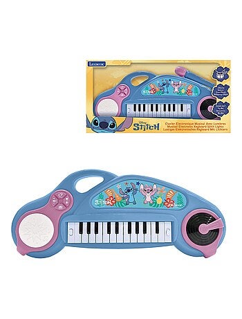 Stitch fun Teclado electrónico con luces