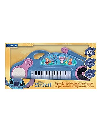 Stitch fun Teclado electrónico con luces