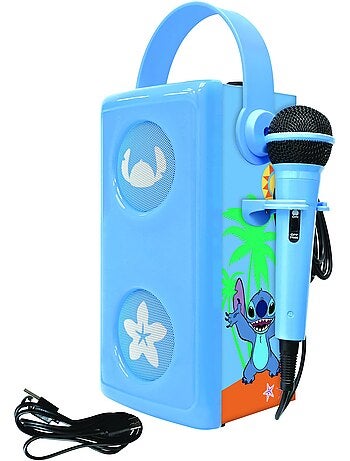 Stitch luminous potente altavoz bluetooth® con micrófono