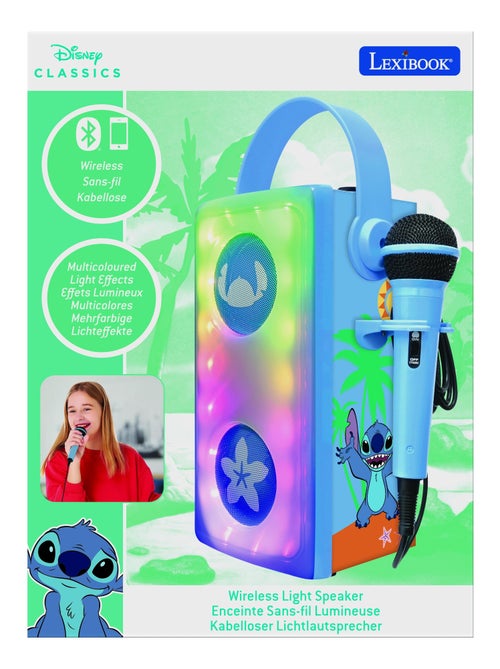 Stitch Luminous Potente altavoz Bluetooth® con micrófono - Kiabi