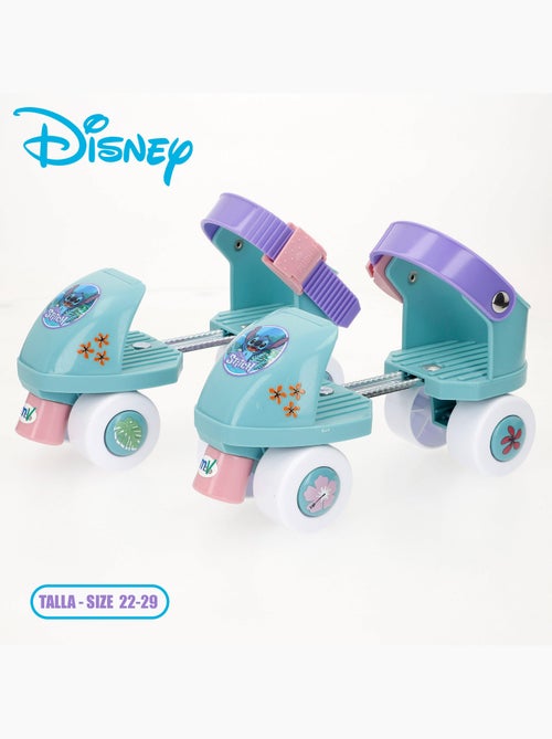 Stitch patines 4 ruedas ajustables talla 22-29 máx. 20 kg +3 años - Kiabi