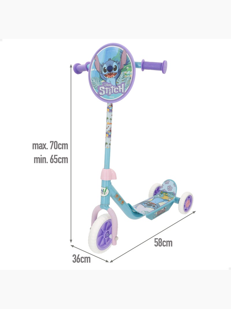Stitch patinete 3 ruedas 58x36x65-70 cm máx. 20 kg + 2 años N/D - Kiabi