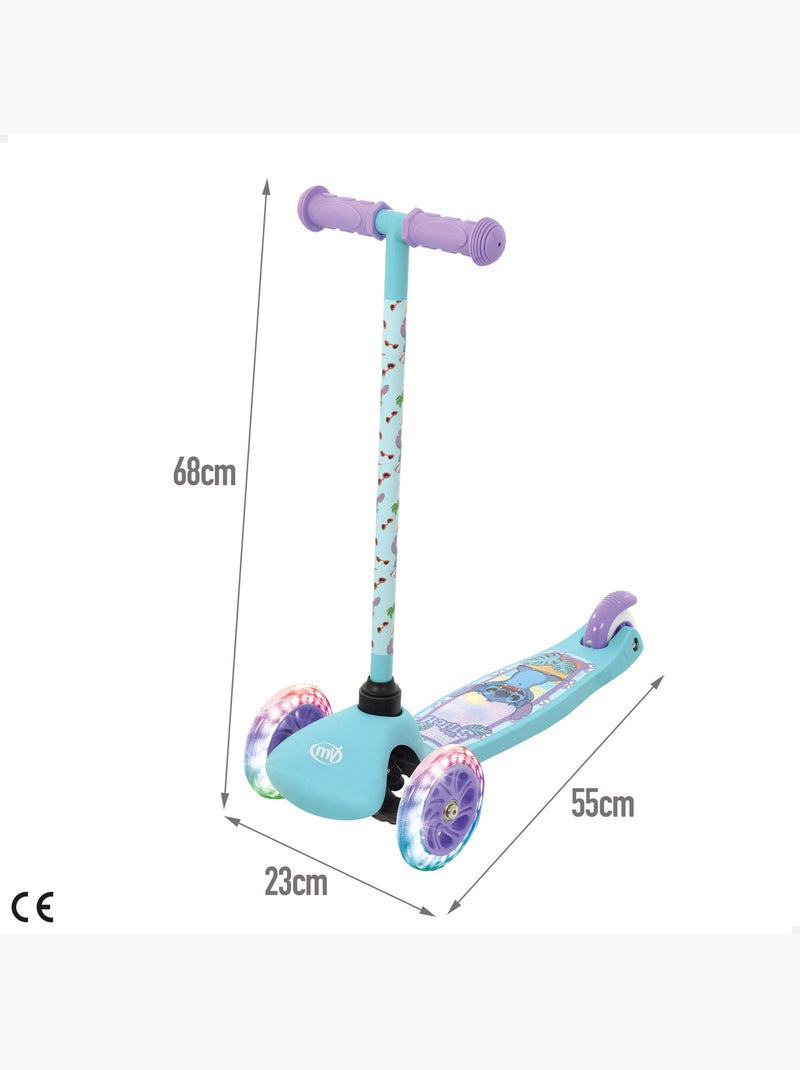 Stitch patinete 3 ruedas máx. 20 kg con luces N/D - Kiabi