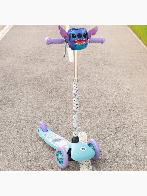 Stitch patinete infantil 3 ruedas con bolsillo delantero - Kiabi