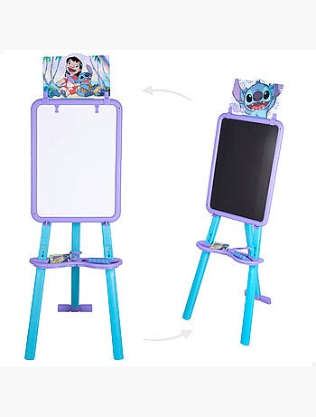 Stitch pizarra 2 en 1 doble cara con caballete + 3 años