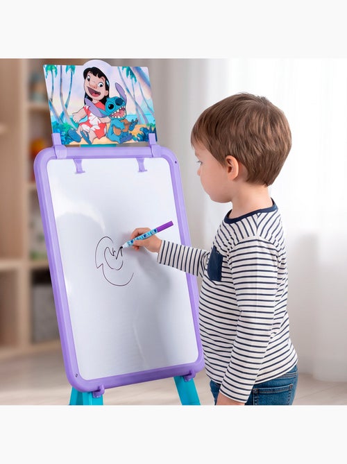 Stitch pizarra 2 en 1 doble cara con caballete + 3 años - Kiabi