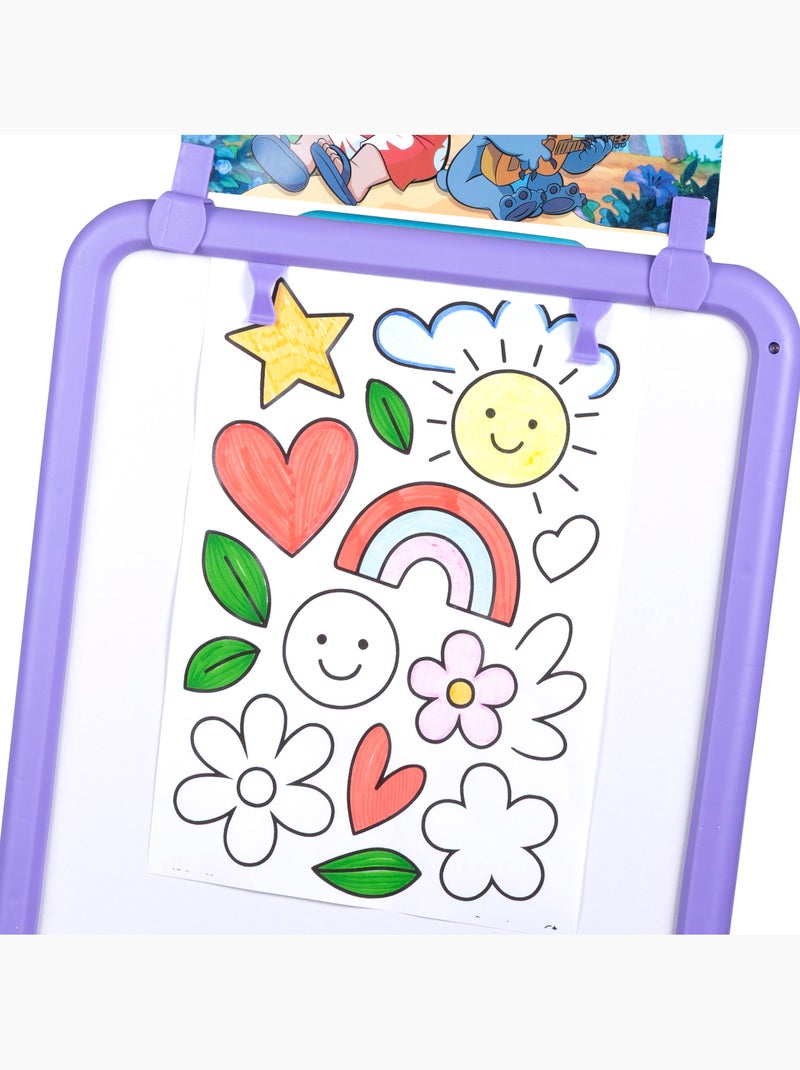 Stitch pizarra 2 en 1 doble cara con caballete + 3 años N/D - Kiabi