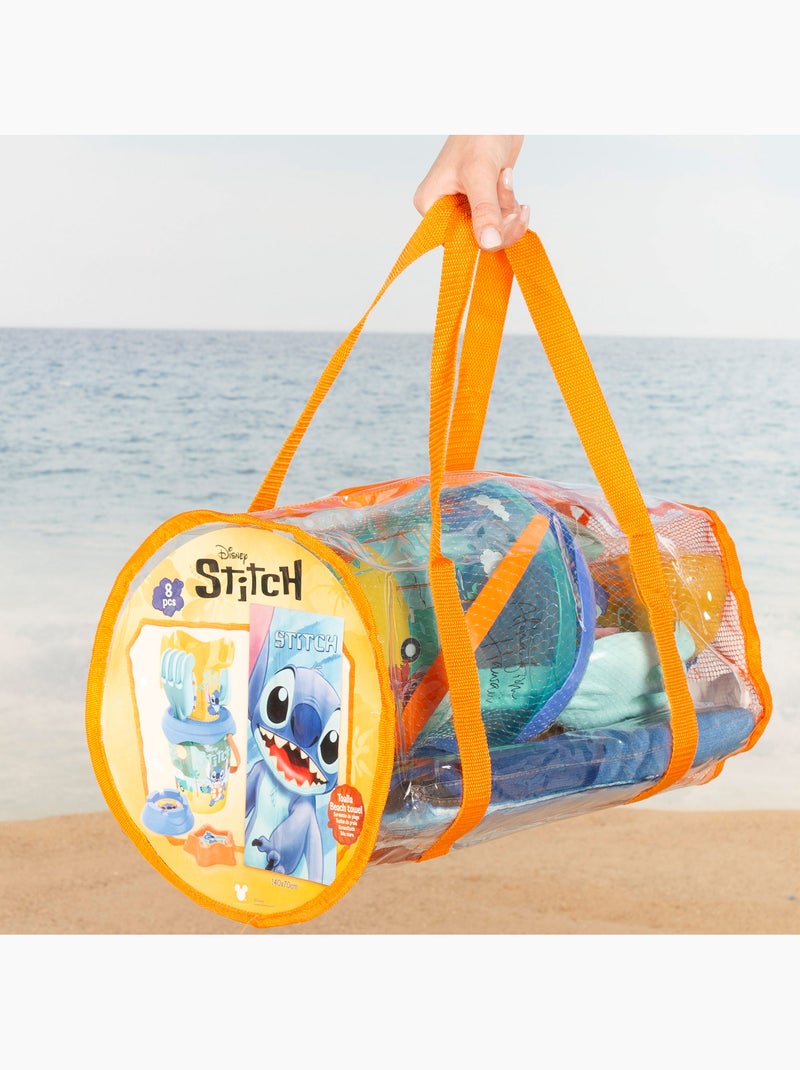 Stitch set cubo playa con accesorios toalla y bolsa N/D - Kiabi