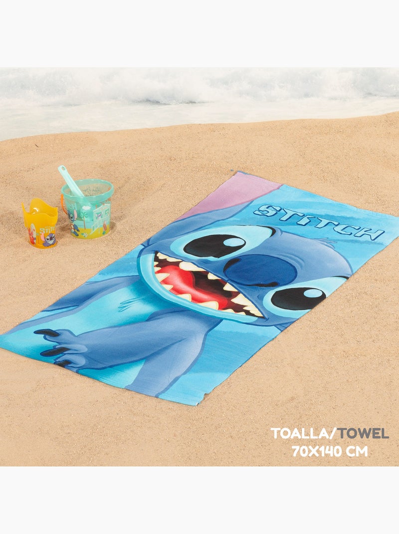 Stitch set cubo playa con accesorios toalla y bolsa N/D - Kiabi