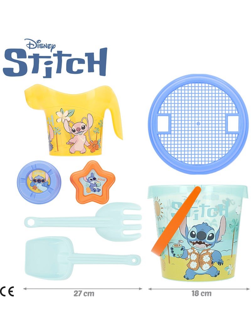 Stitch set cubo playa con accesorios toalla y bolsa N/D - Kiabi