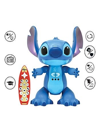 STITCHi1 Stitch teledirigido, interactivo y bilingüe, ¡con la voz real de Stitch!