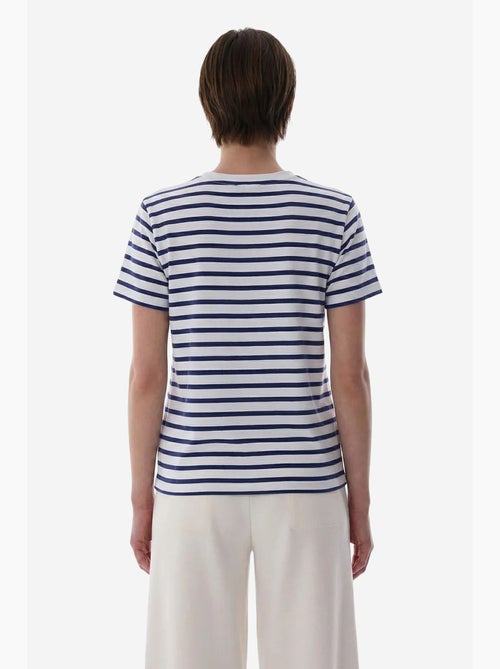Stripe premium camiseta de rayas de manga corta penti - Kiabi