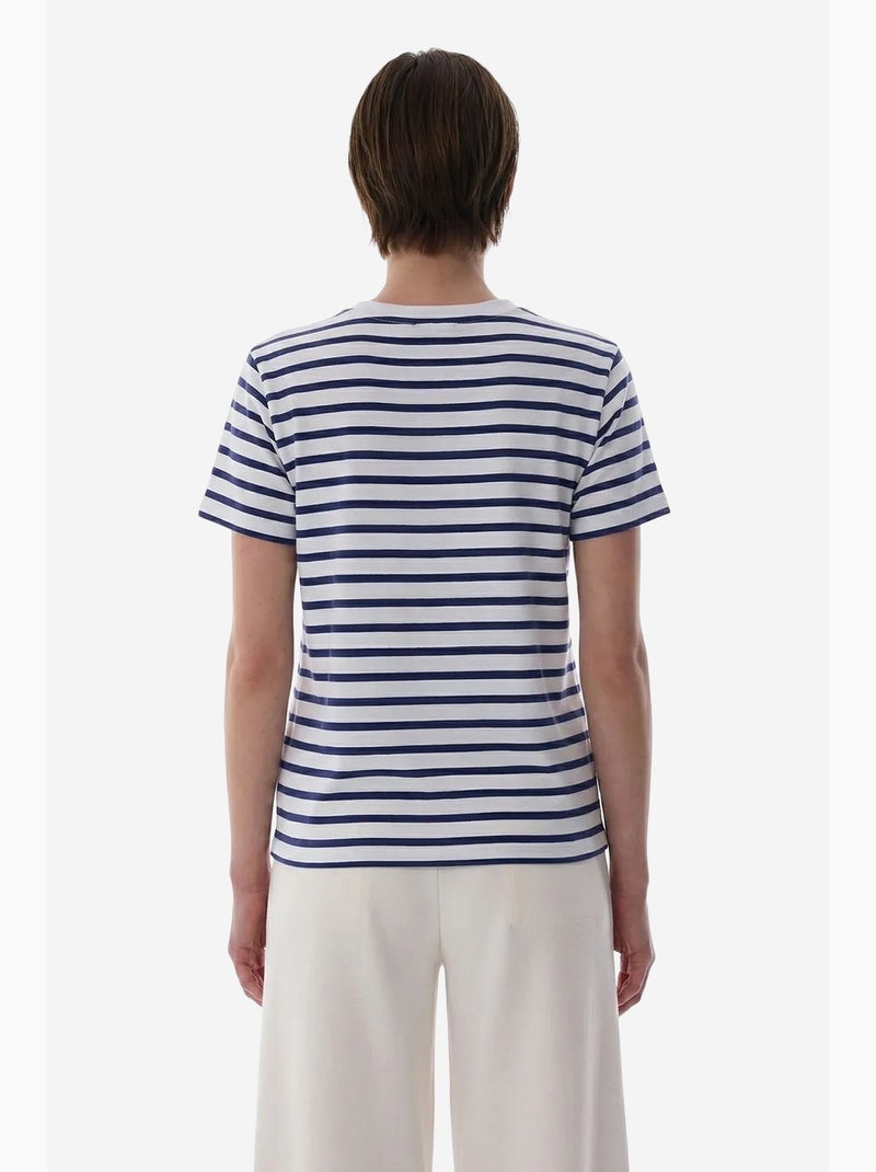 Stripe premium camiseta de rayas de manga corta penti Multicolor - Kiabi