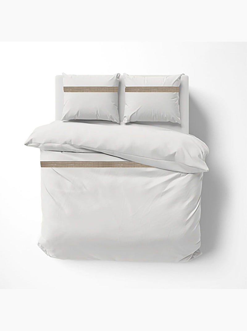Suave conjunto de algodón rural Blanco - Kiabi