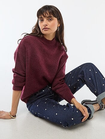 Suave jersey de mohair y lana