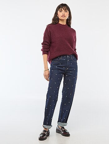 Suave jersey de mohair y lana