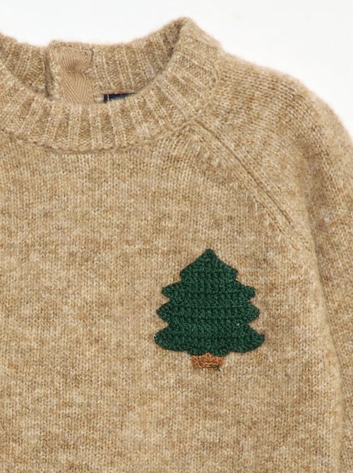 Suave jersey navideño animado y original - Kiabi