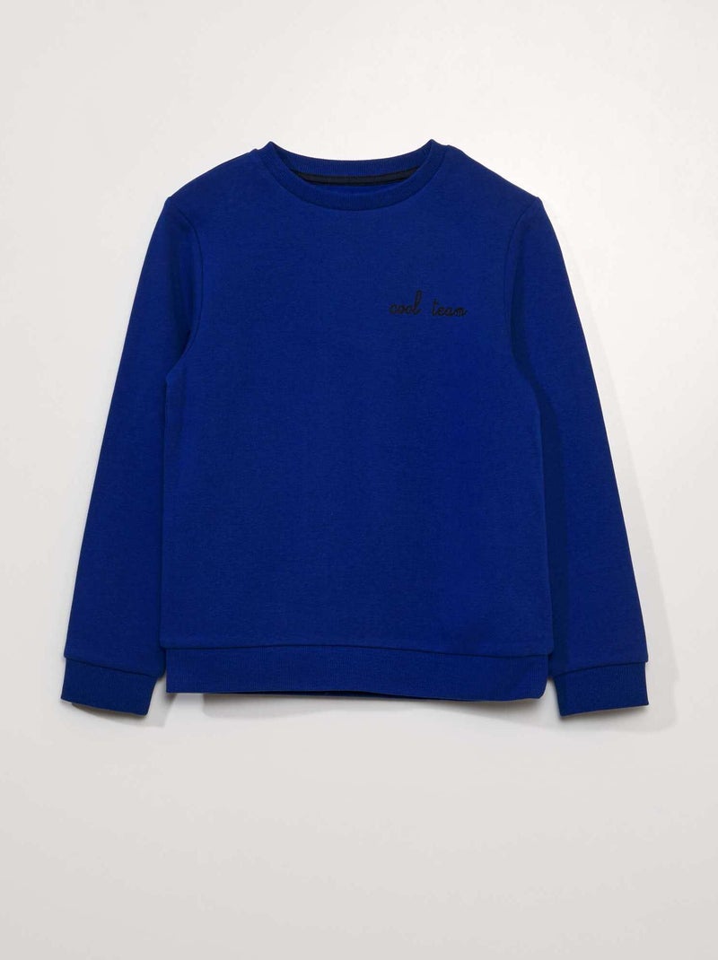 Sudadera - Visto en TV 📺 AZUL - Kiabi