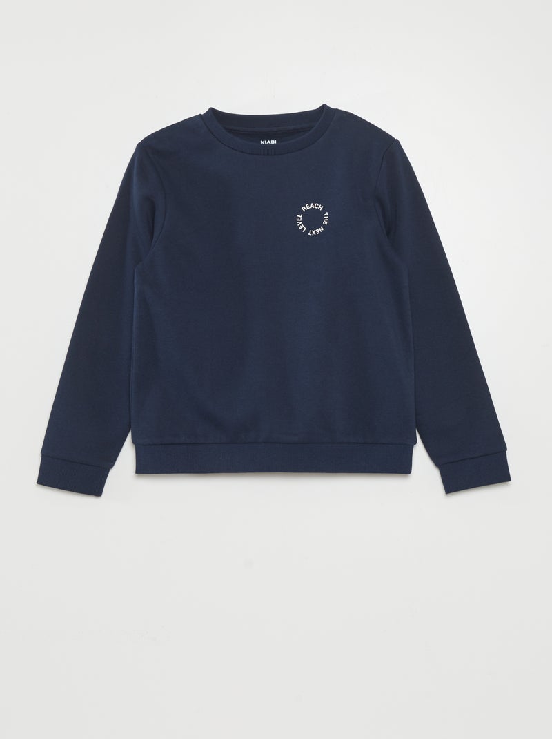 Sudadera - Visto en TV 📺 AZUL - Kiabi