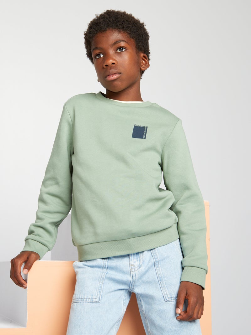 Sudadera - Visto en TV 📺 Kaki - Kiabi