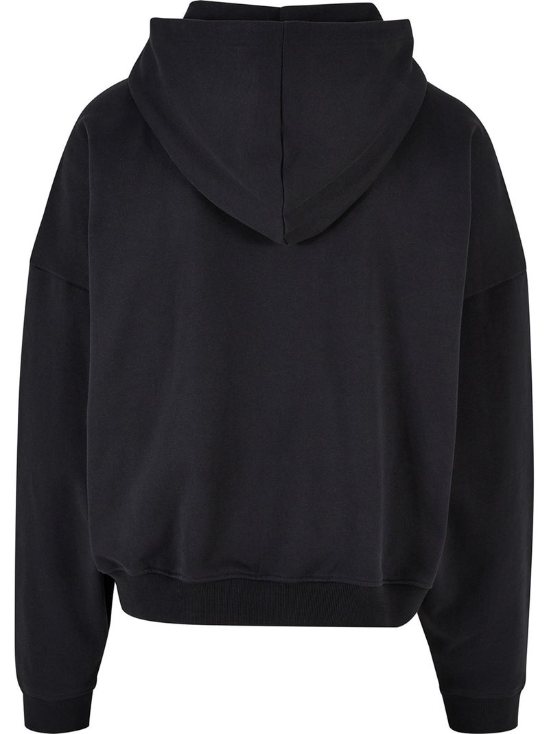 Sudadera 90s para hombre - build your brand Negro - Kiabi