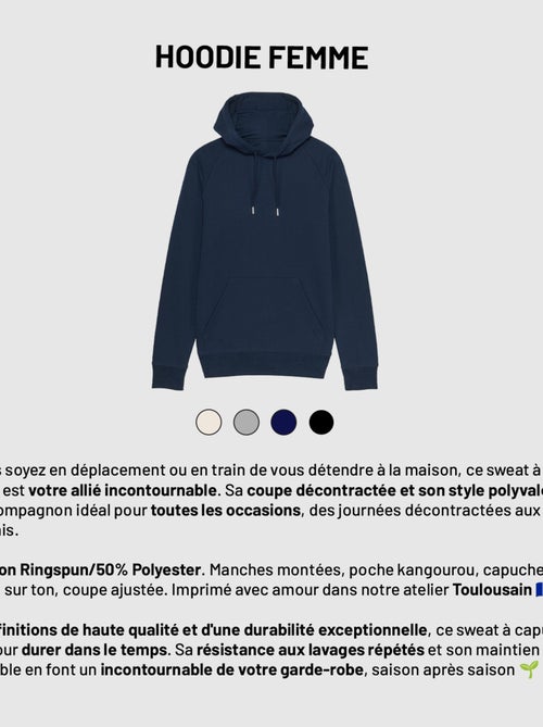Sudadera à capuche Mujer - VISAGE MADAME - Kiabi Sudadera à capuche Mujer - VISAGE MADAME - Kiabi