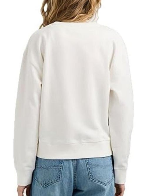Sudadera a pepe jeans celeste para mujer - Kiabi