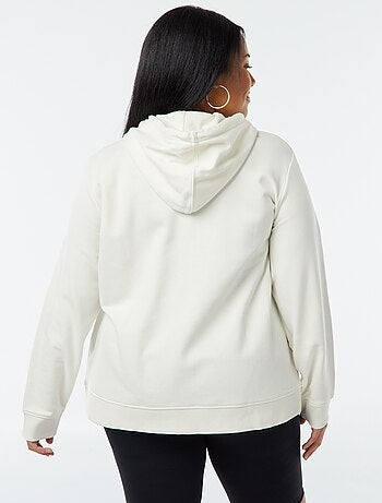 Sudadera abrigada de chándal con capucha