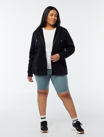 Sudadera abrigada de chándal con capucha