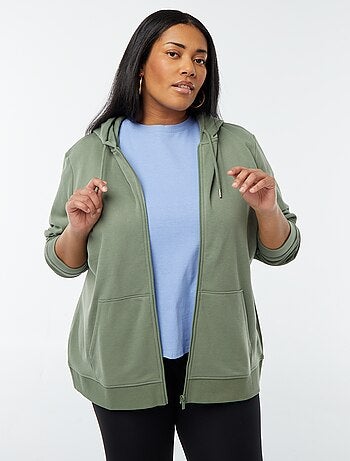 Sudadera abrigada de chándal con capucha