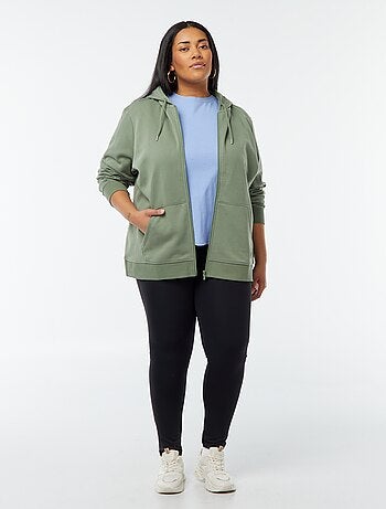 Sudadera abrigada de chándal con capucha
