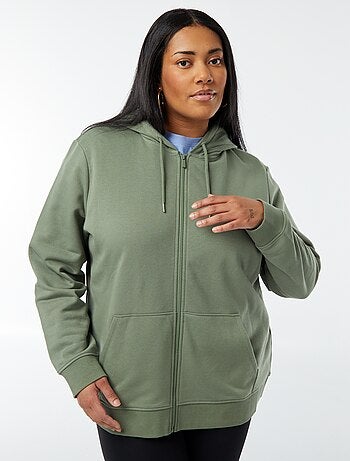 Sudadera abrigada de chándal con capucha