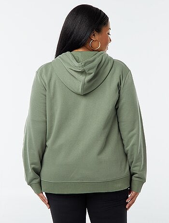 Sudadera abrigada de chándal con capucha